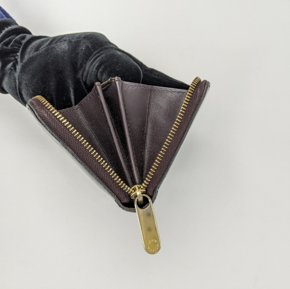 Louis Vuitton Monogram Vernis amaranth wallet zip - Picture 11 of 15